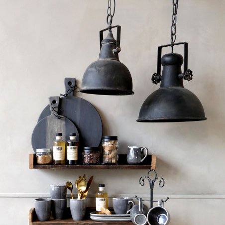 Factory" stropná lampa