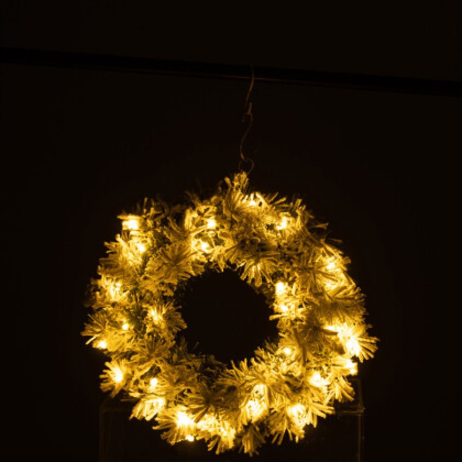 Vianočný veniec 45 cm s Led svetielkami
