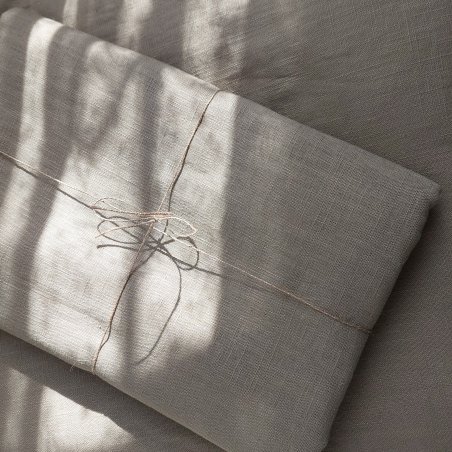 Ľanový obrus ľanovo hnedý /Old Linen 240*125 cm
