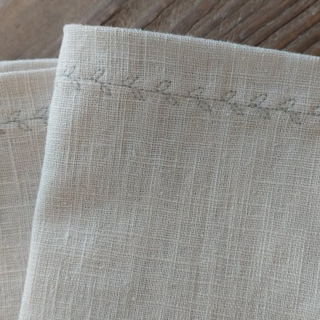 Ľanový obrus /štóla Light Grey 160*45 cm