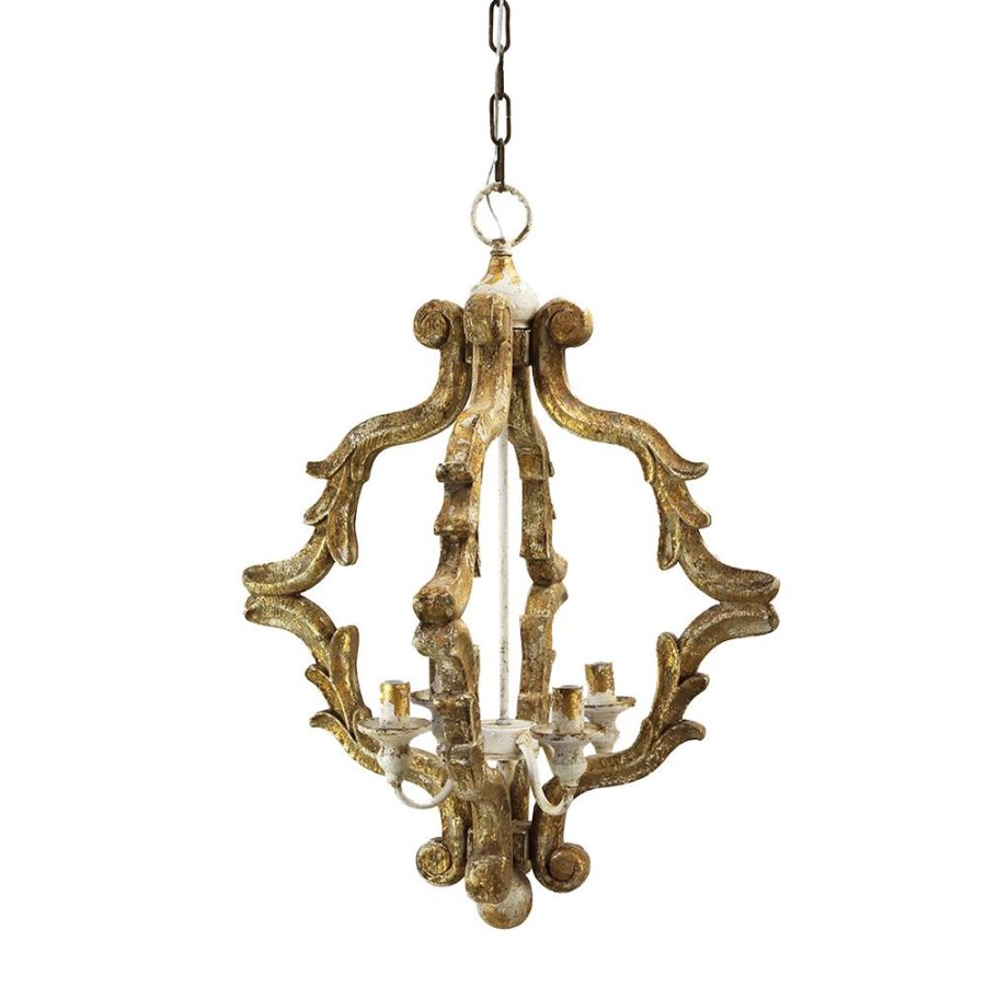 Závesná lampa Vintagegold