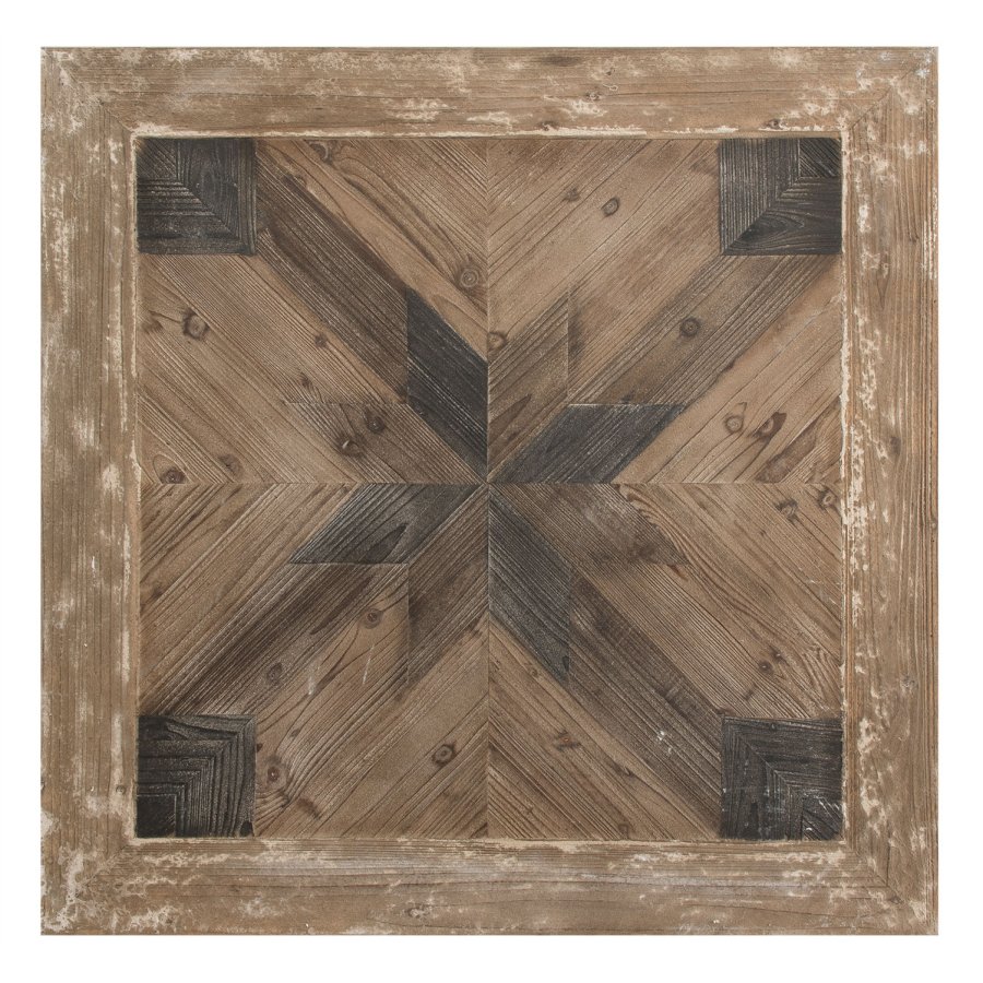 Vintage okrúhly masívny stôl 120cm