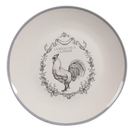 Porcelánový dezertný tanier DEVINE FRENCH ROOSTER /set 4ks