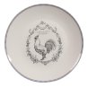 Porcelánový dezertný tanier DEVINE FRENCH ROOSTER /set 4ks