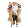 Santa Claus Pink/gold 47 cm