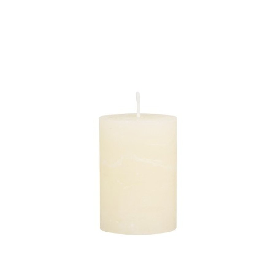 Krémová sviečka macon Pillar candle 40h