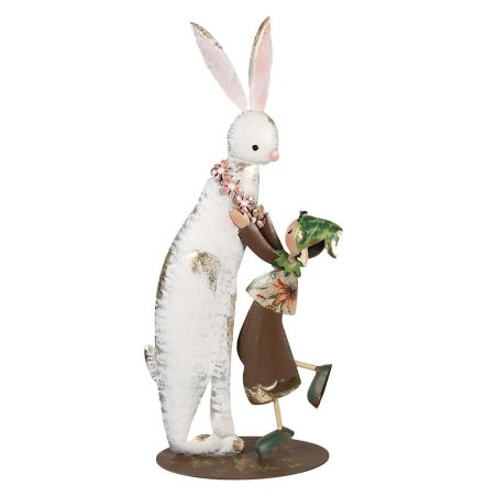 Figúrka králika a škriatka 57 cm