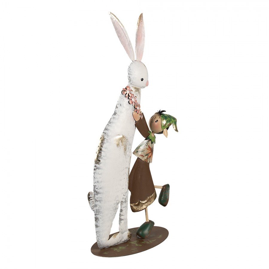 Figúrka králika a škriatka 57 cm