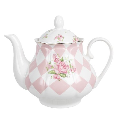 Porcelánový čajník na čaj SWEET ROSES