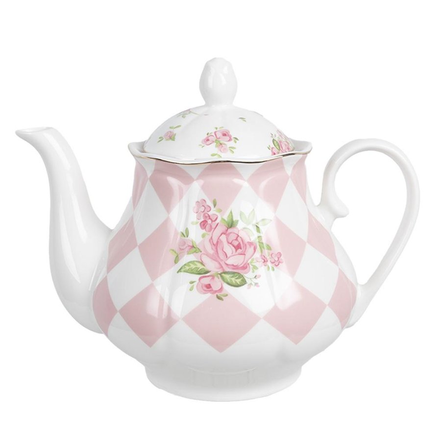 Porcelánový čajník na čaj SWEET ROSES