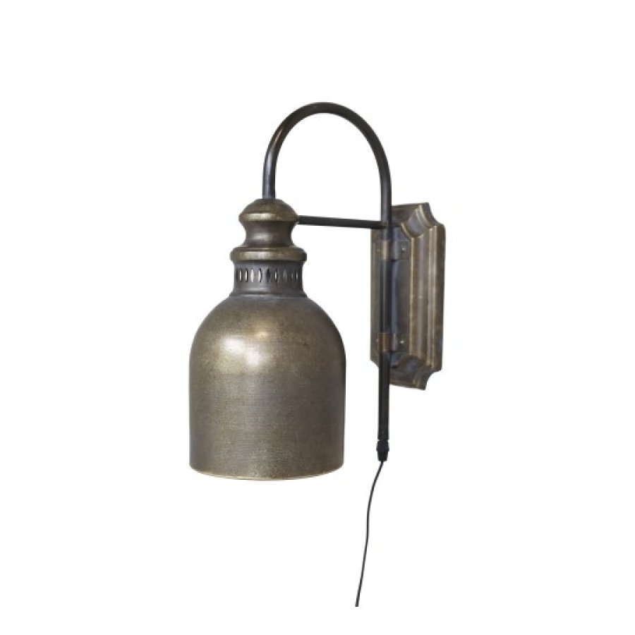 Lampa nástenná mosadzná