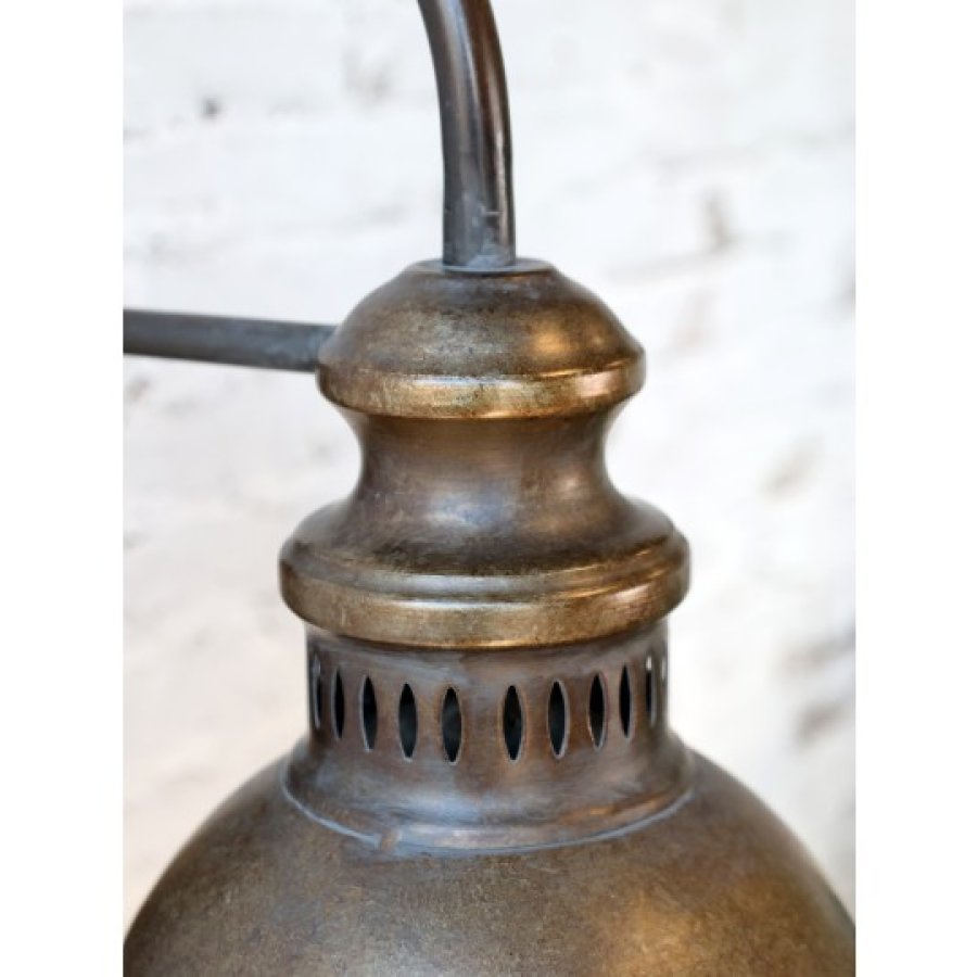 Lampa nástenná mosadzná