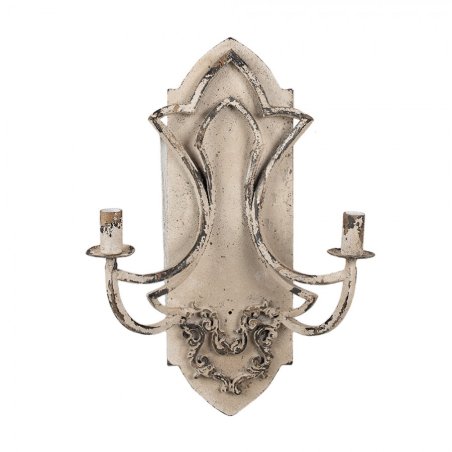 Nástenná kovová vintage lampa