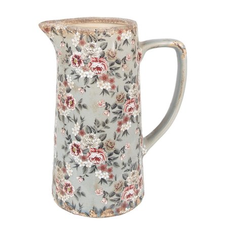 Originálny keramický džbán FLOWERS 26cm 1L