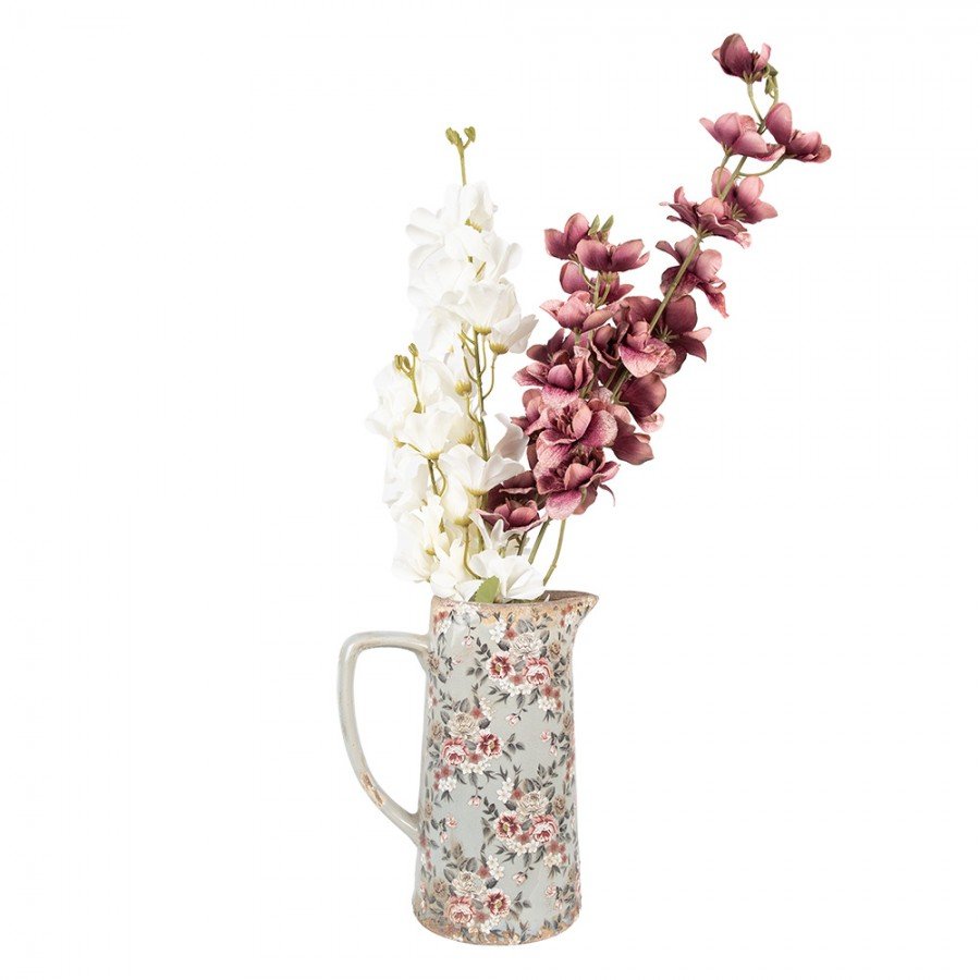 Originálny keramický džbán FLOWERS 26cm 1L