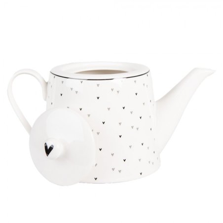Porcelánová kanvica SRDIEČKA