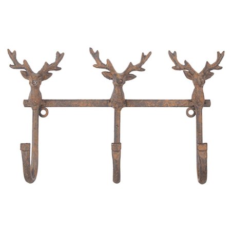 Nástenný kovový vešiak DEER
