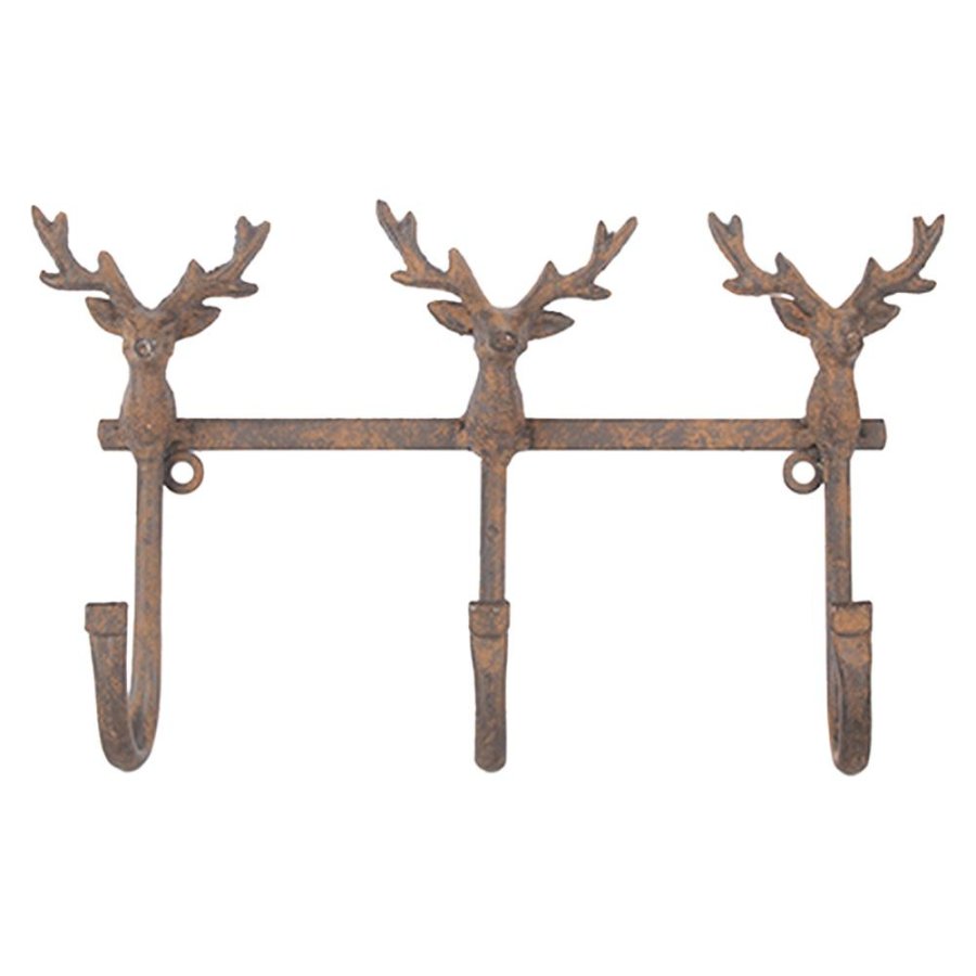 Nástenný kovový vešiak DEER