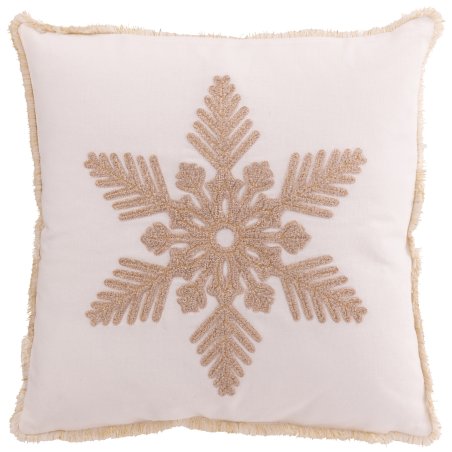 Vankúš snehová vločka 45cm
