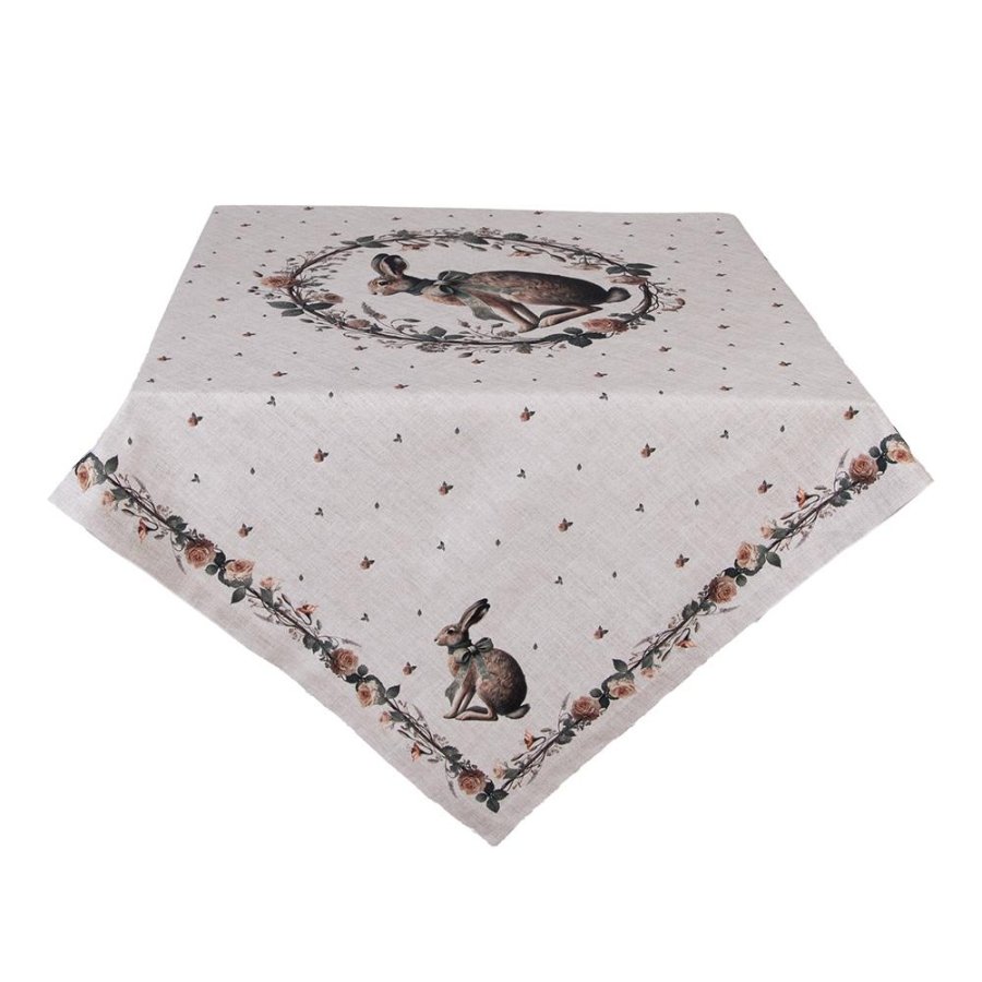Obrus NATURAL LINEN EASTER