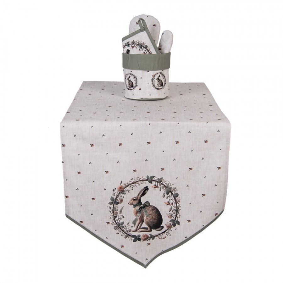 Behúň NATURAL LINEN EASTER