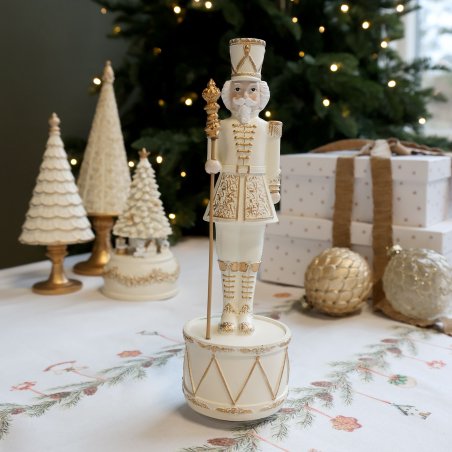 Noël Hudobný Box luskáčik 28cm