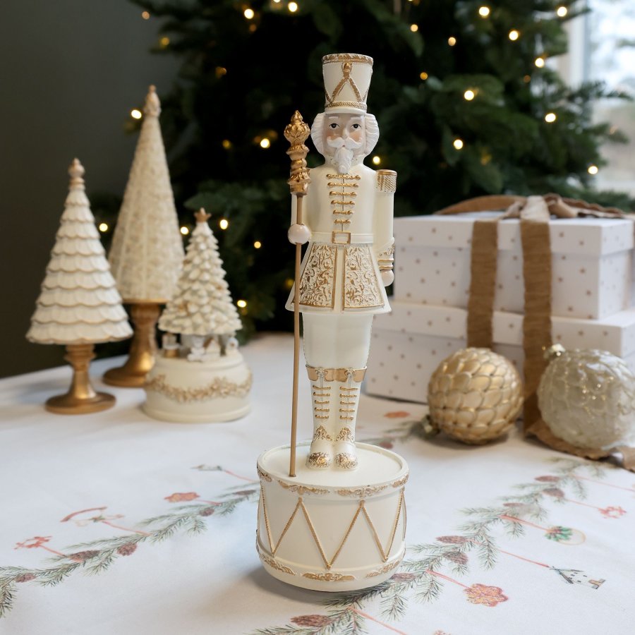 Noël Hudobný Box luskáčik 28cm