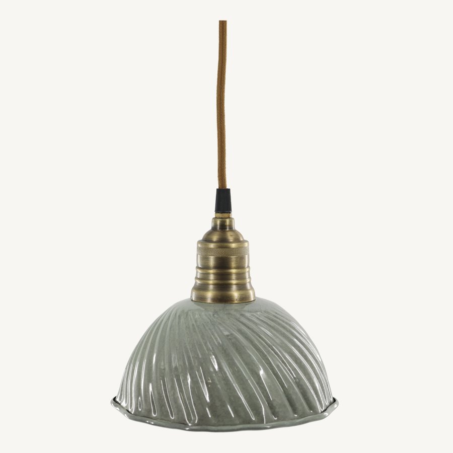 Lunel lampa v smaltovanej farbe