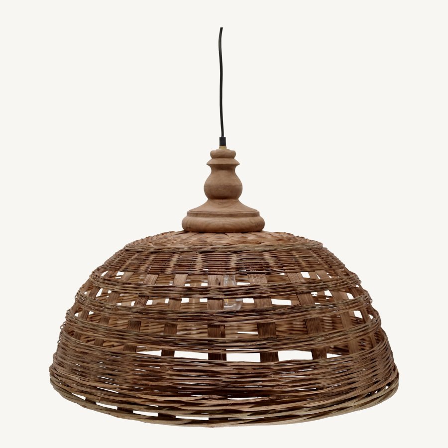 Lampa z ratanu