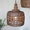 Lampa z ratanu Ø31 cm
