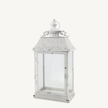 Elegantný kovový lampáš 49cm