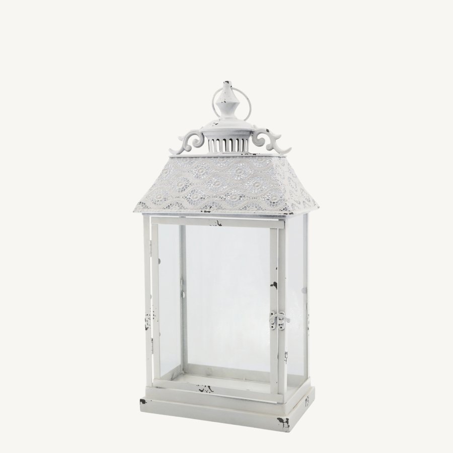 Elegantný kovový lampáš 49cm