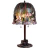 Stolná lampa Tiffany FLOWERS