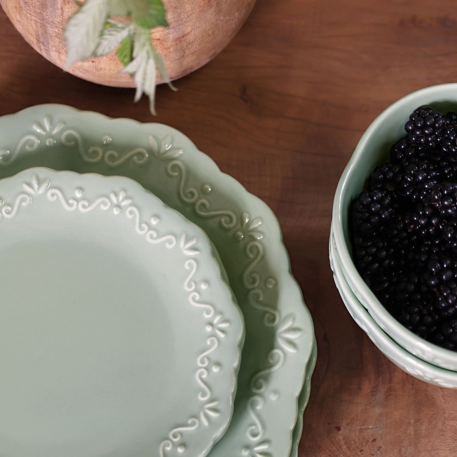 Provence Cake Plate – Porcelánový dezertný tanier (19 cm)