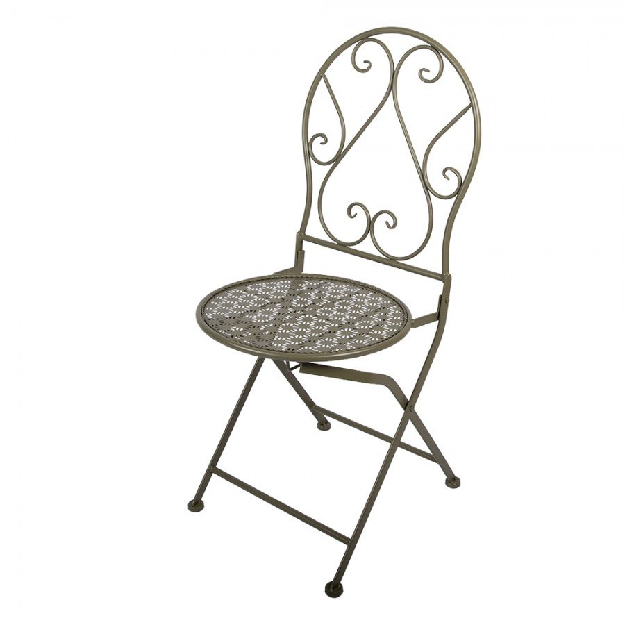 Kovový záhradný bistro set zelený 2+1