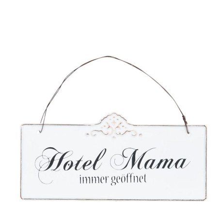 Plechová cedulka HOTEL MAMA