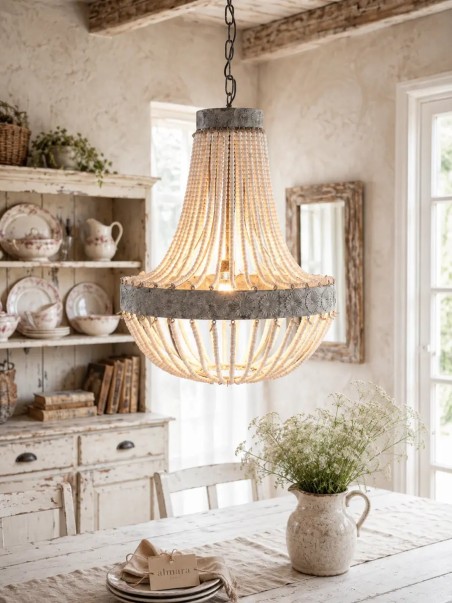 Závesná lampa Rusticromance