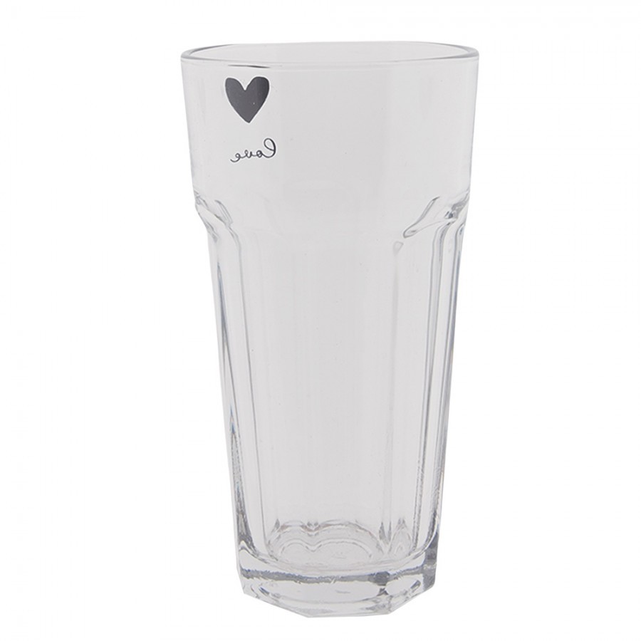 Pohár na vodu LOVE BIRDS 320 ml | Clayre & Eef   6 kusov
