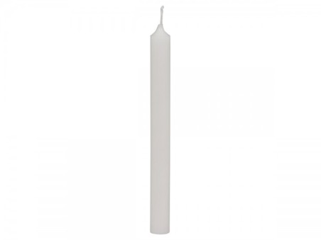 Sviečka večerná krémová úzka /taper candle 2,5h