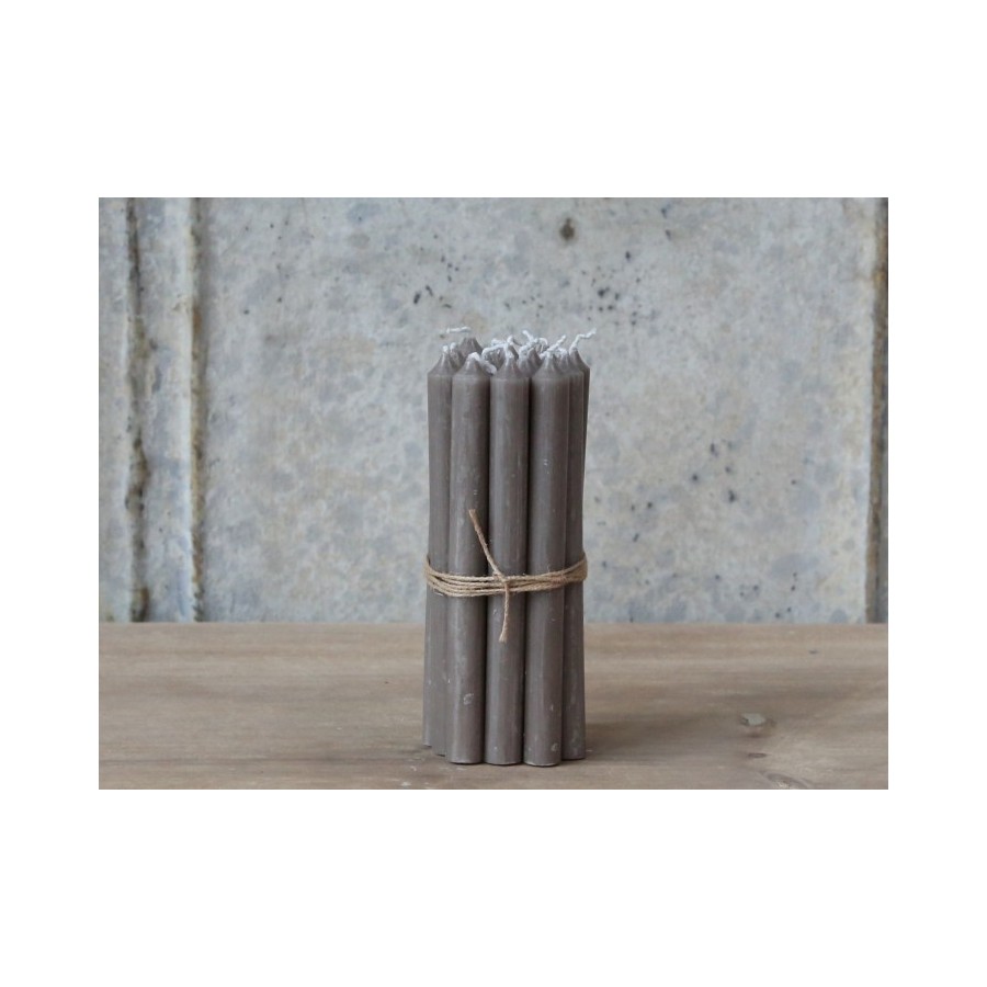 Sviečka večerná krémová úzka /taper candle 2,5h