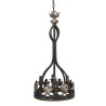 Závesná lampa francúzska koruna