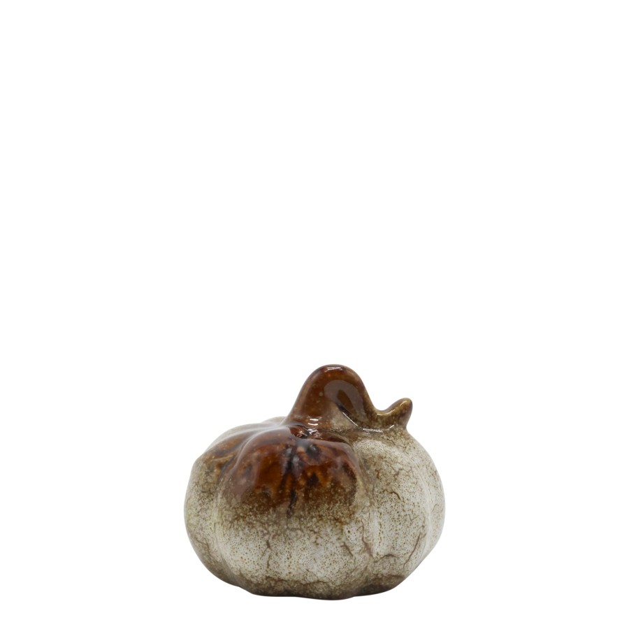 Keramická tekvica Pumpkin antique white | PALAST
