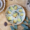 Chartres mozaikový podnos s citrónmi Ø 26,5 cm – melón & krém