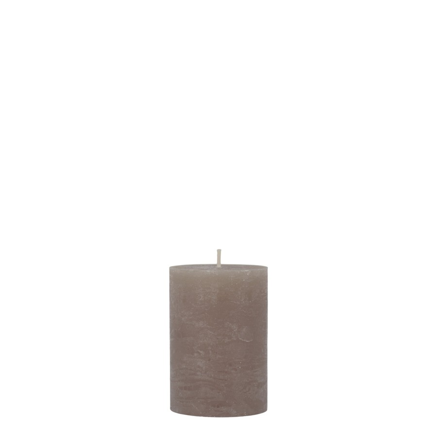 Macon rustikálna sviečka Greige 10 × 7 cm | 40 h