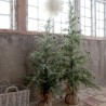 Fleur vianočný stromček so šiškami a snehom 120 cm