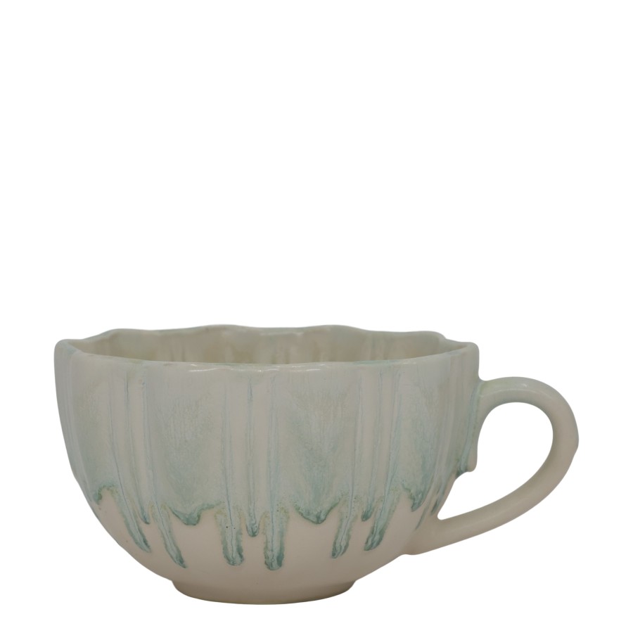 Porcelánový pohár s uškom – elegantný vintage štýl