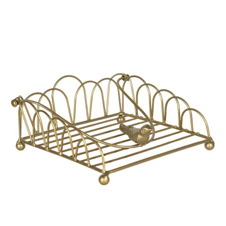 Priehradka na obrúsky gold bird