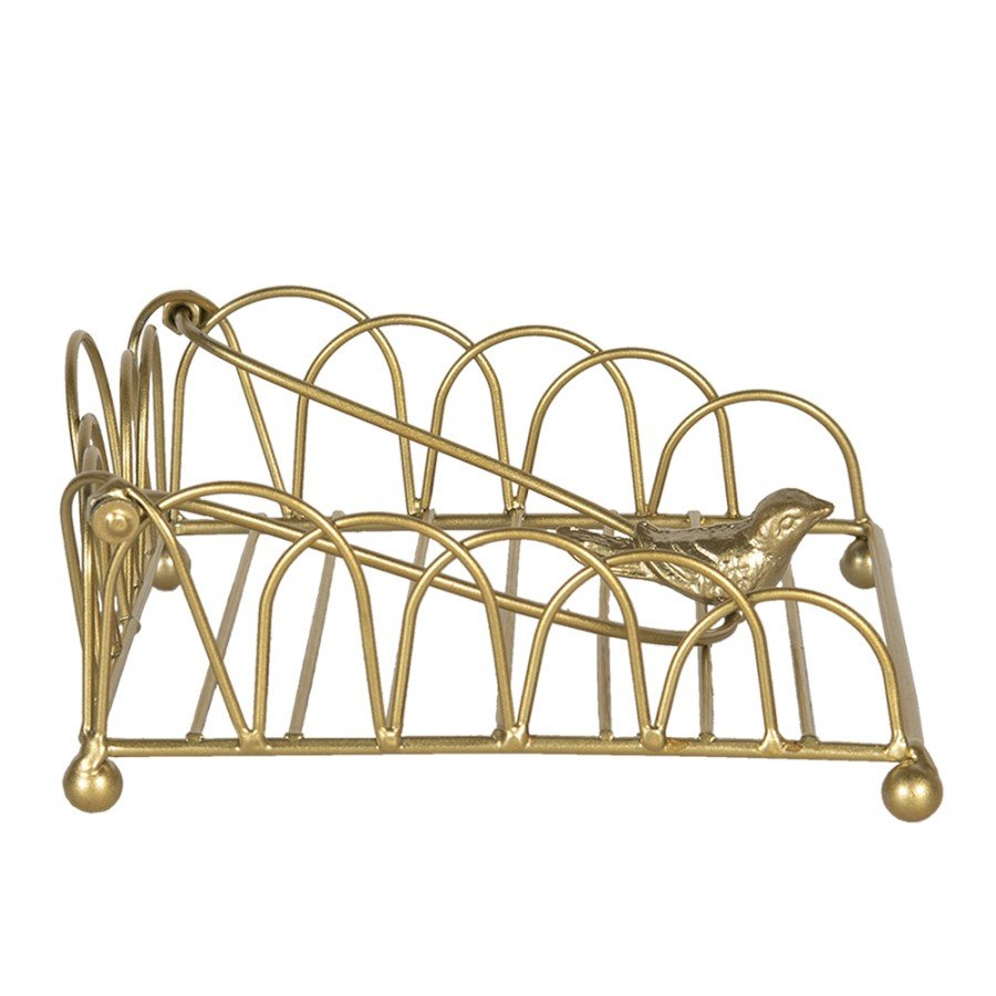 Priehradka na obrúsky gold bird