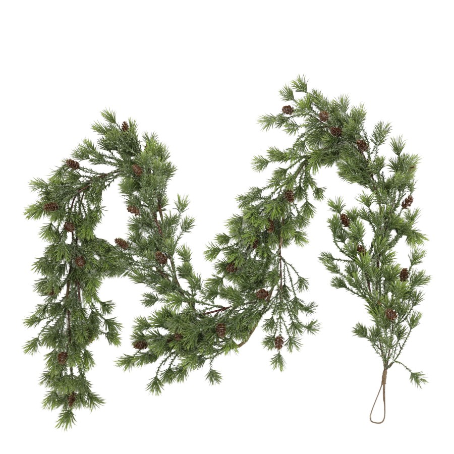 Vianočná girlanda Fleur 180 cm | Jedľa a šišky | PALAST