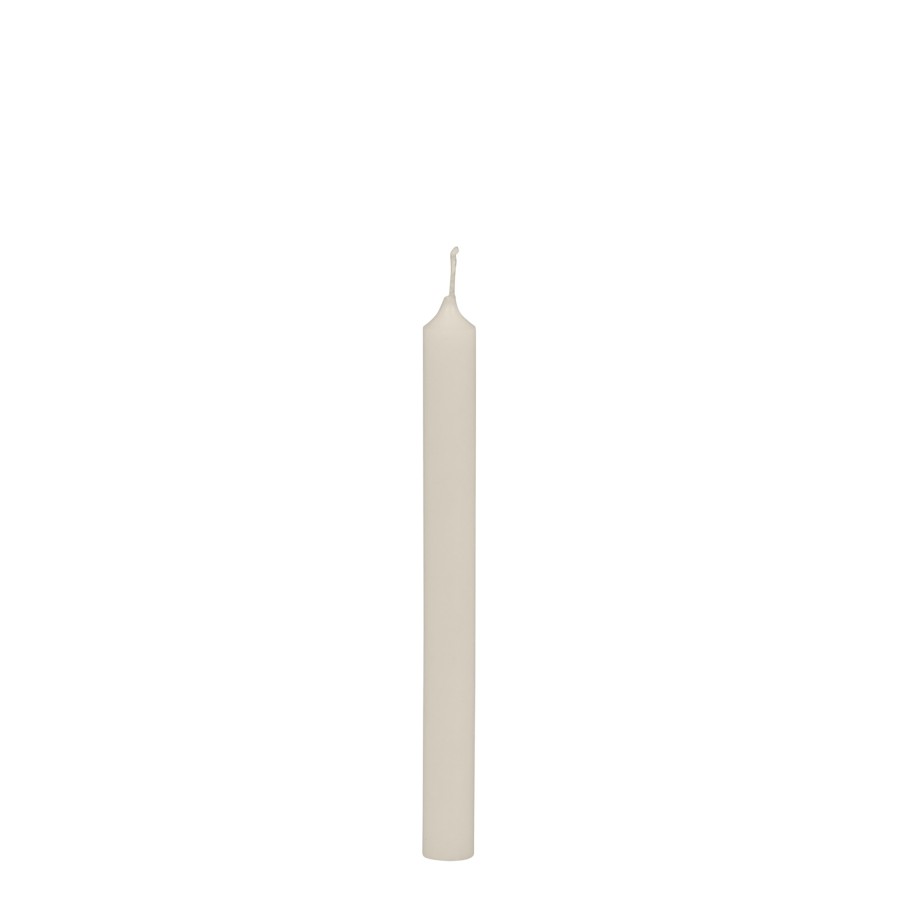Perleťová kónická sviečka 18 cm
